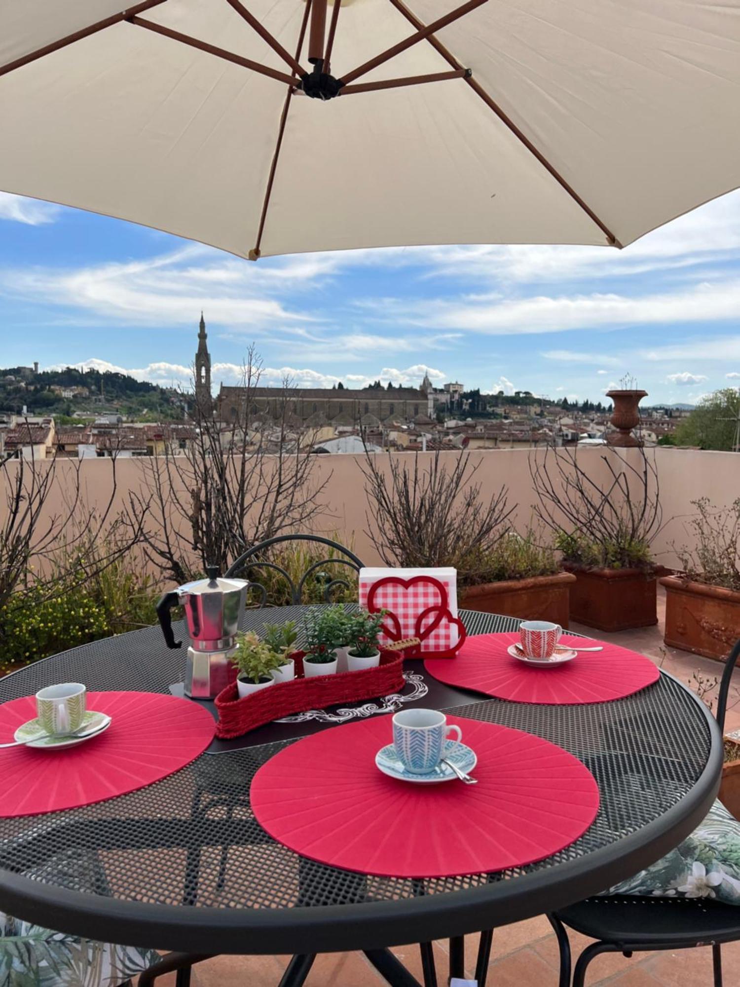 Bianca'S Home-Breathtaking Terrace 360° View Of Флоренция Екстериор снимка