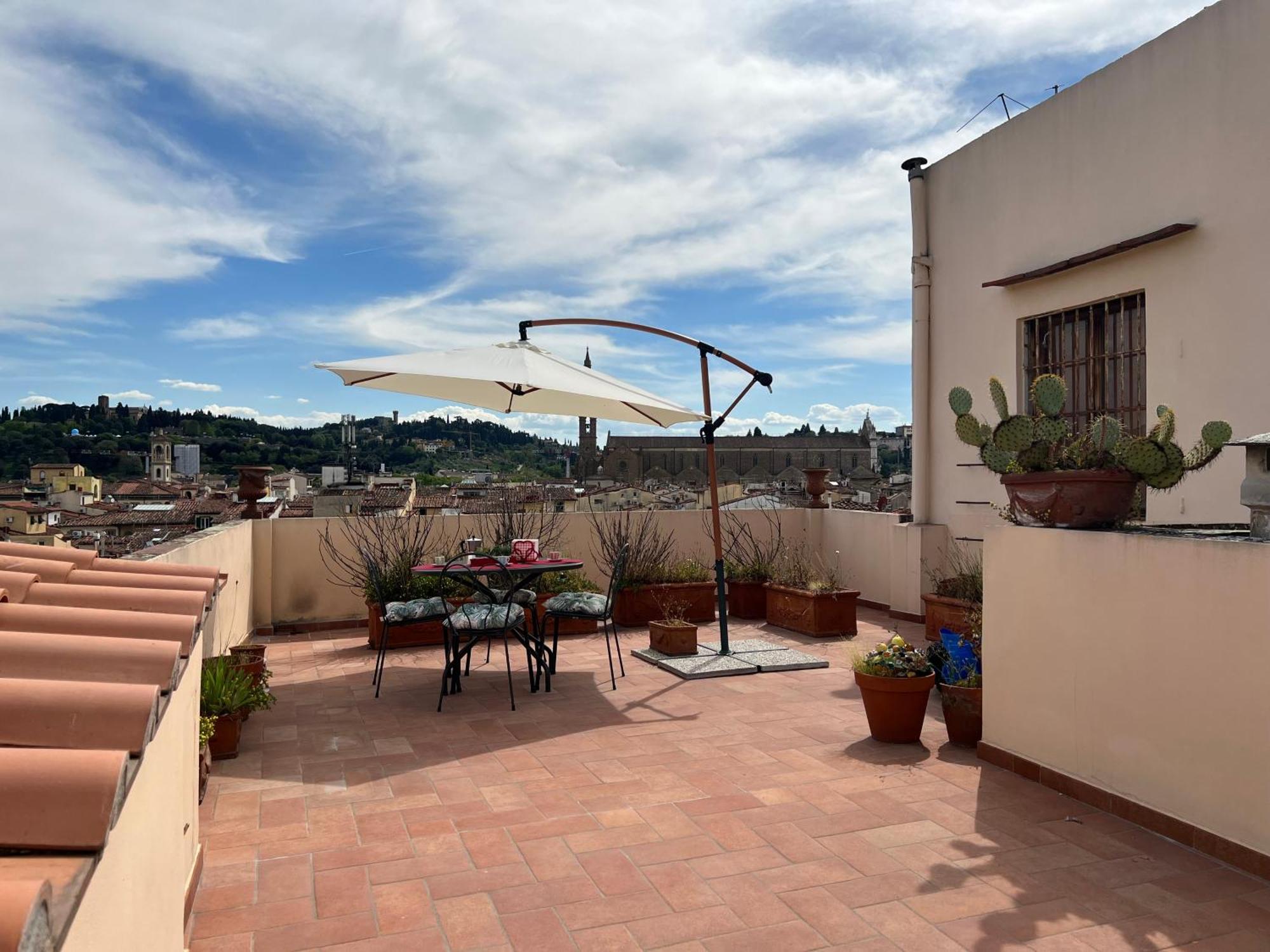 Bianca'S Home-Breathtaking Terrace 360° View Of Флоренция Екстериор снимка